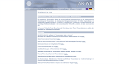 Desktop Screenshot of akwissensbilanz.org