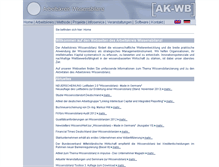 Tablet Screenshot of akwissensbilanz.org